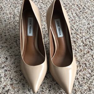 Steve Madden nude heels